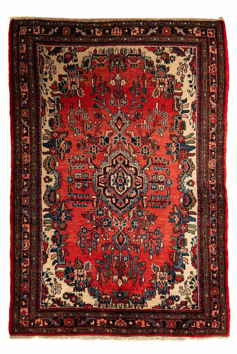 Persisk tæppe - Nomadisk - 205 x 138 cm - rød