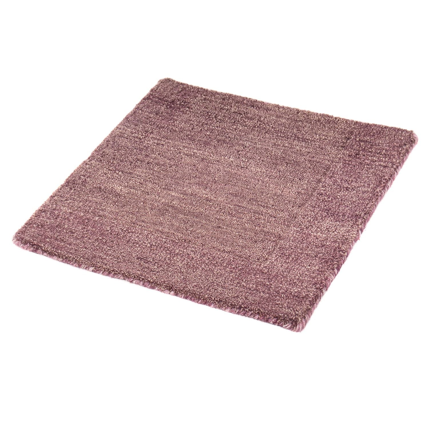 Uldtæppe firkantet  - 47 x 47 cm - flerfarvet