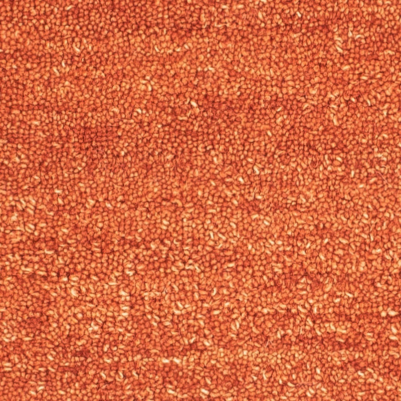 Uldtæppe firkantet  - 47 x 47 cm - orange