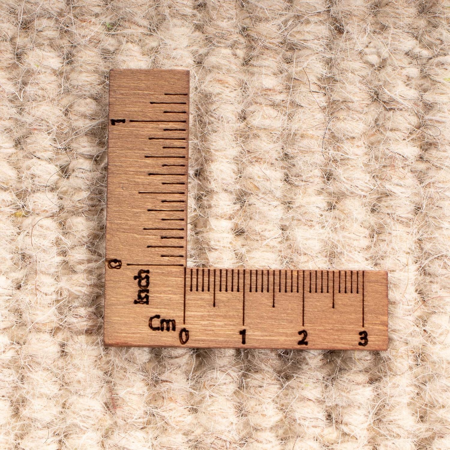 Berber tæppe - 59 x 41 cm - beige