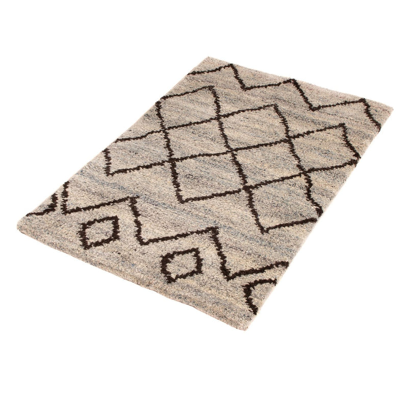 Berber tæppe - 90 x 58 cm - beige