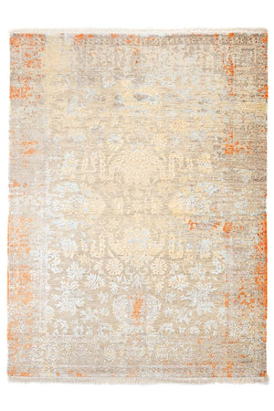 Designer tæppe - 203 x 153 cm - flerfarvet