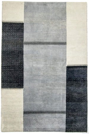 Gabbeh-tæppe - Indus - 301 x 199 cm - flerfarvet