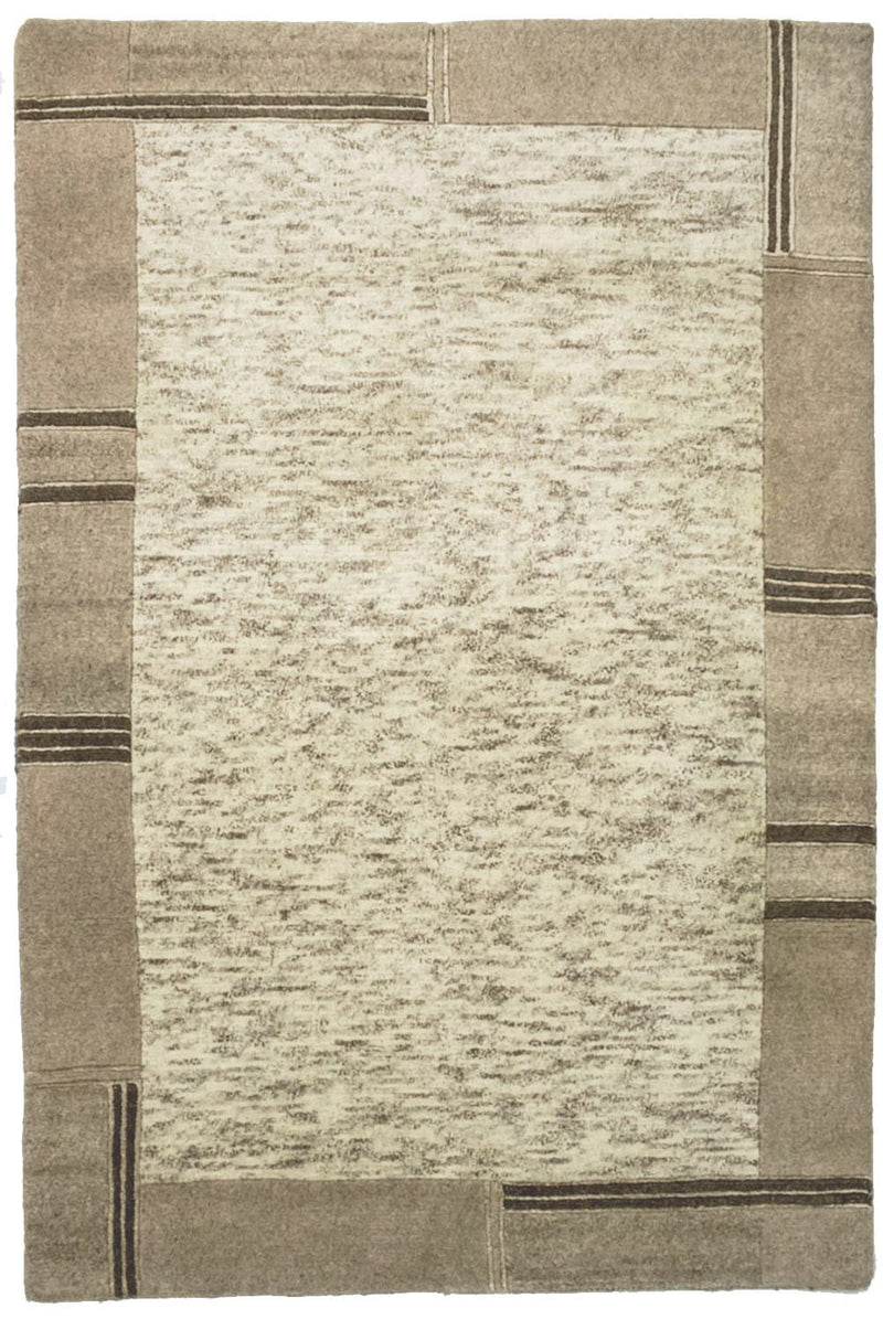 Nepal Tæppe - 176 x 127 cm - beige
