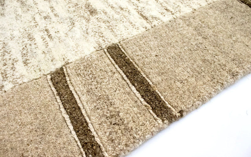 Nepal Tæppe - 176 x 127 cm - beige