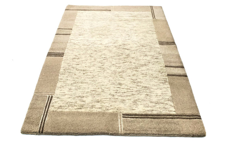 Nepal Tæppe - 176 x 127 cm - beige
