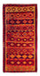 Løber Kelim-tæppe - gammelt - 285 x 145 cm - flerfarvet