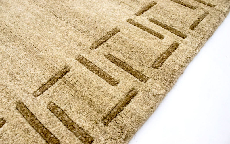 Nepal Tæppe - 187 x 124 cm - beige