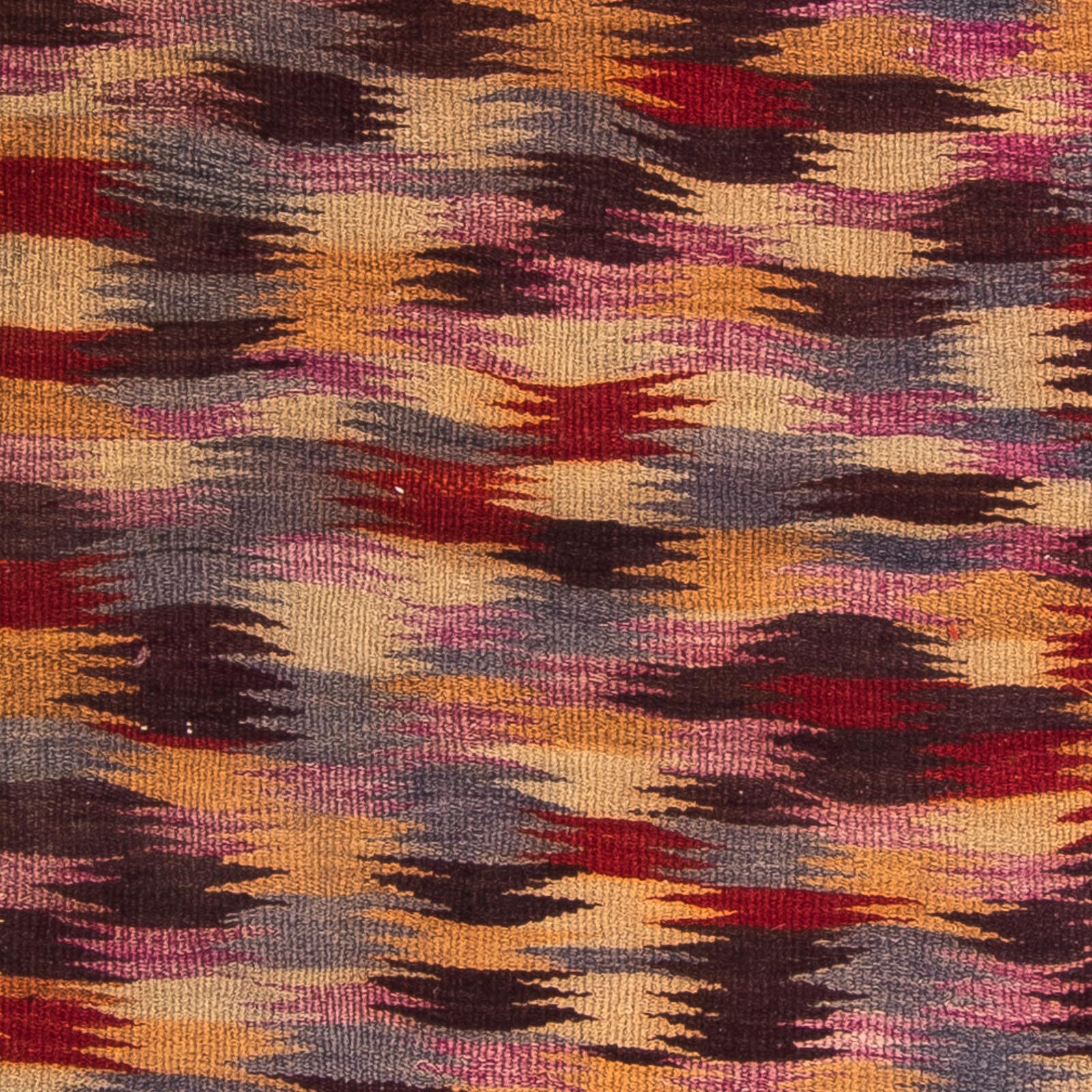 Løber Kelim-tæppe - gammelt - 305 x 105 cm - flerfarvet