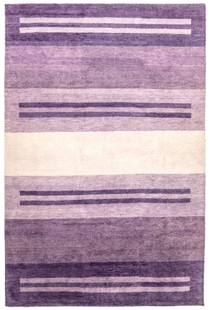 Gabbeh-tæppe - Indus - 301 x 196 cm - lilla