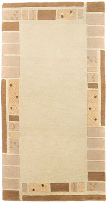 Nepal Tæppe - 140 x 70 cm - beige