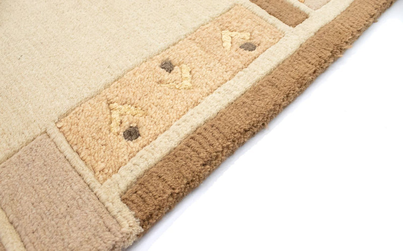 Nepal Tæppe - 140 x 70 cm - beige