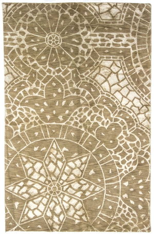Nepal Tæppe - 236 x 152 cm - brun