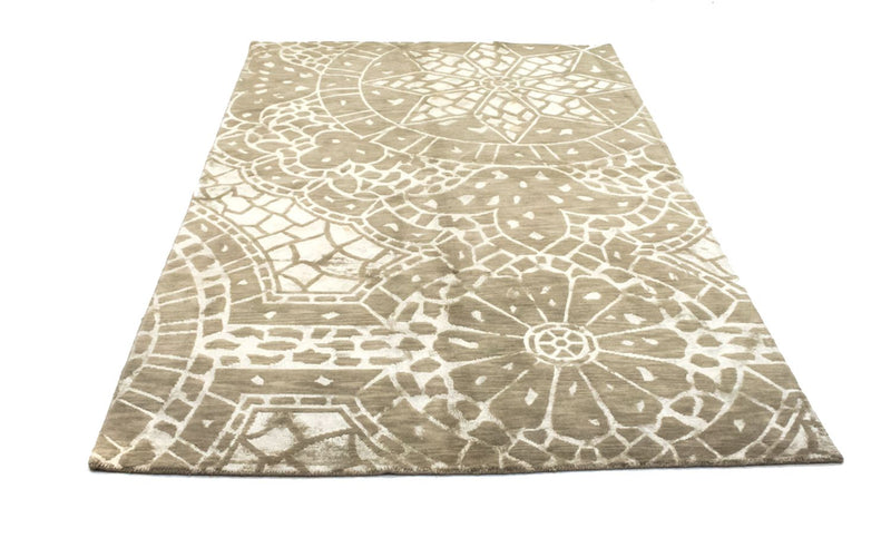 Nepal Tæppe - 236 x 152 cm - brun