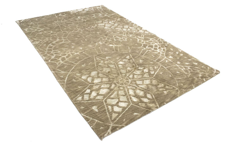 Nepal Tæppe - 236 x 152 cm - brun