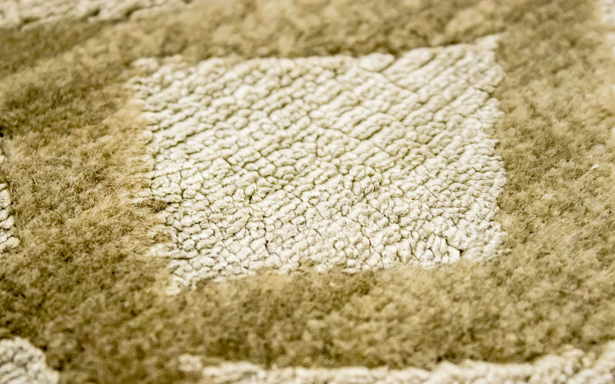 Nepal Tæppe - 236 x 152 cm - brun