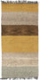 Nepal Tæppe - 140 x 70 cm - flerfarvet