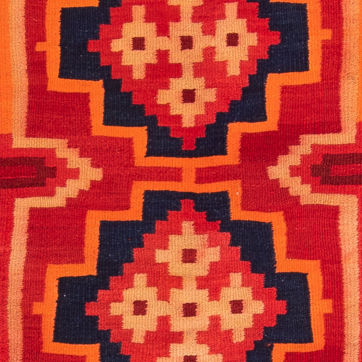 Løber Kelim-tæppe - gammelt - 285 x 100 cm - flerfarvet