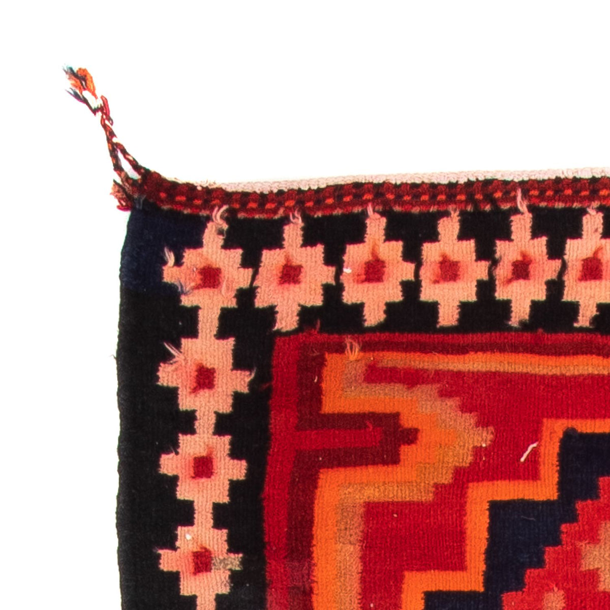 Løber Kelim-tæppe - gammelt - 285 x 100 cm - flerfarvet