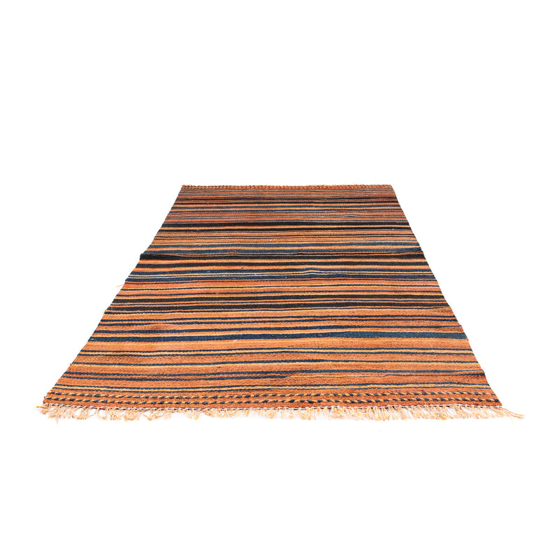 Kelim-tæppe - gammelt - 225 x 150 cm - flerfarvet