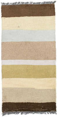 Nepal Tæppe - 140 x 70 cm - flerfarvet