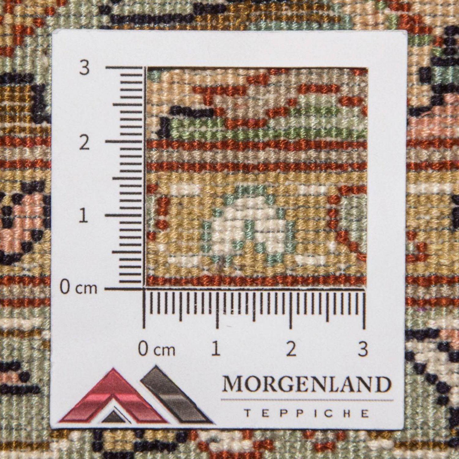 Silketæppe - Kashmir Silk - 190 x 127 cm - mørkeblå