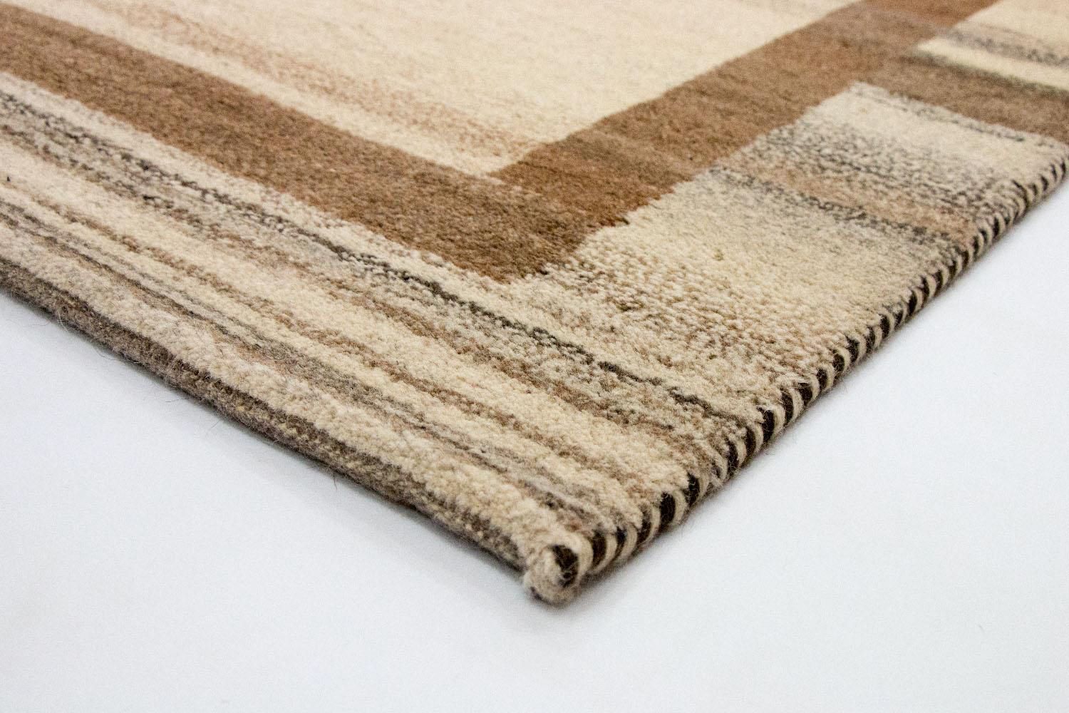 Gabbeh-tæppe - Indus - 177 x 128 cm - beige