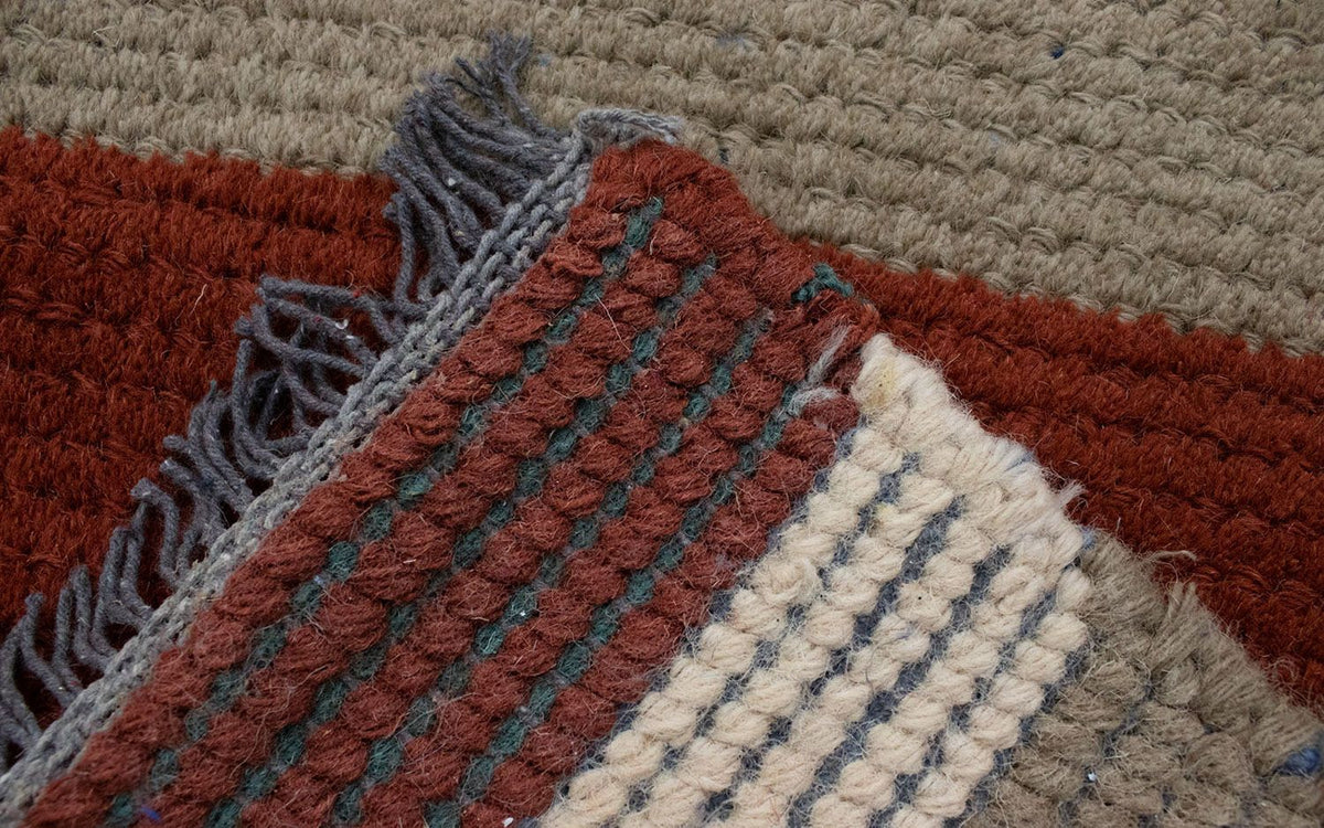 Nepal Tæppe - 140 x 70 cm - flerfarvet