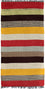 Nepal Tæppe - 140 x 70 cm - flerfarvet