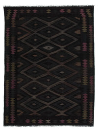 Kelim Carpet - Splash - 230 x 168 cm - flerfarvet