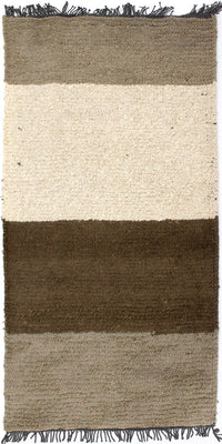 Nepal Tæppe - 140 x 70 cm - flerfarvet