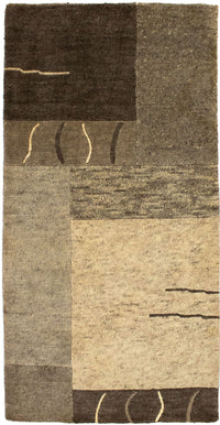 Nepal Tæppe - 140 x 70 cm - flerfarvet