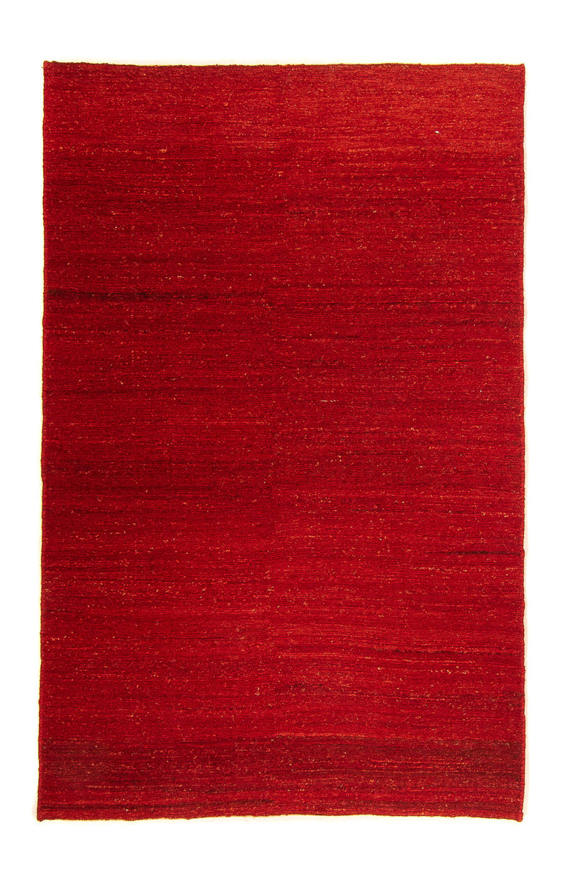 Gabbeh-tæppe - Persisk - 174 x 115 cm - mørkerød