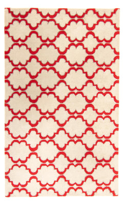 Designer tæppe - 230 x 160 cm - beige