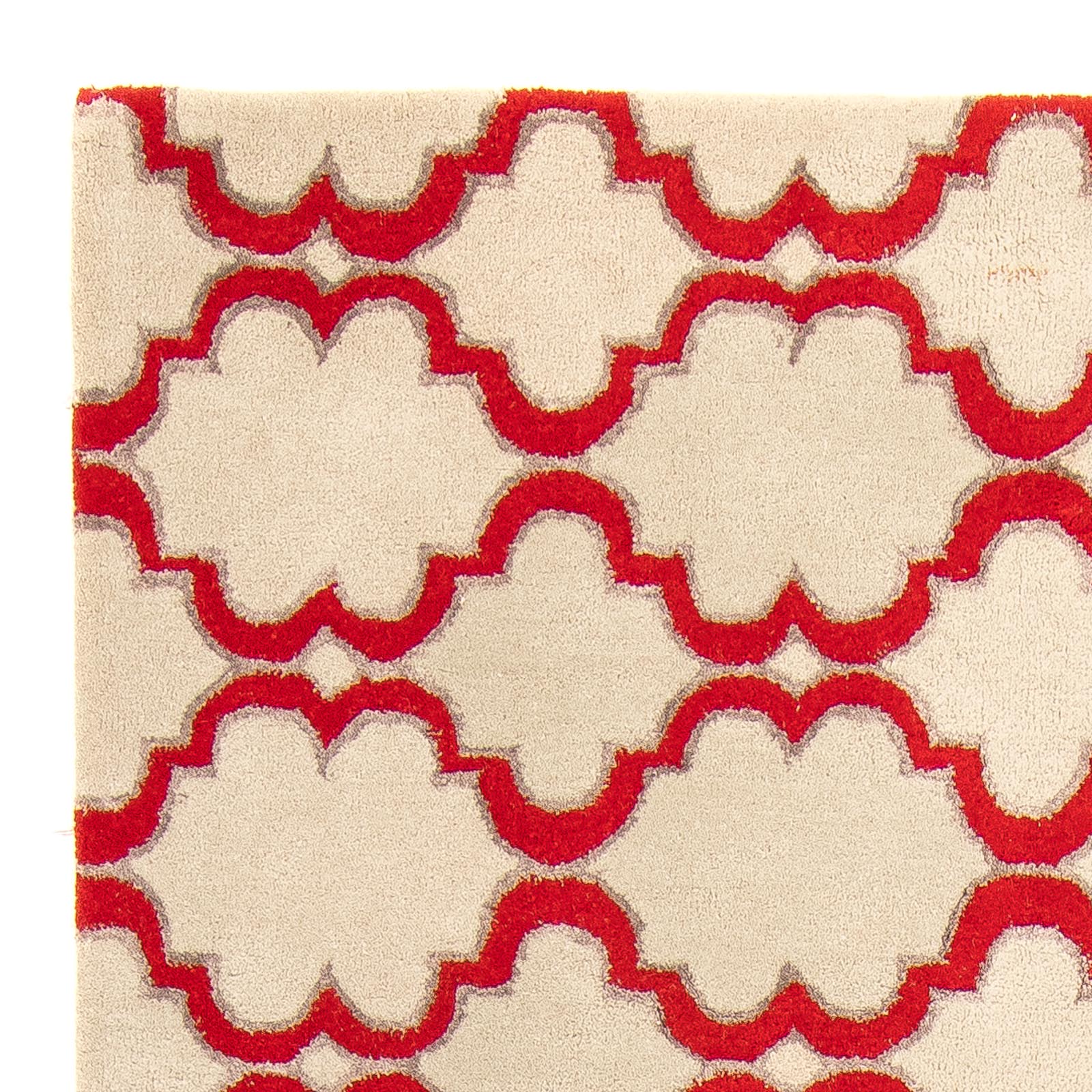 Designer tæppe - 230 x 160 cm - beige