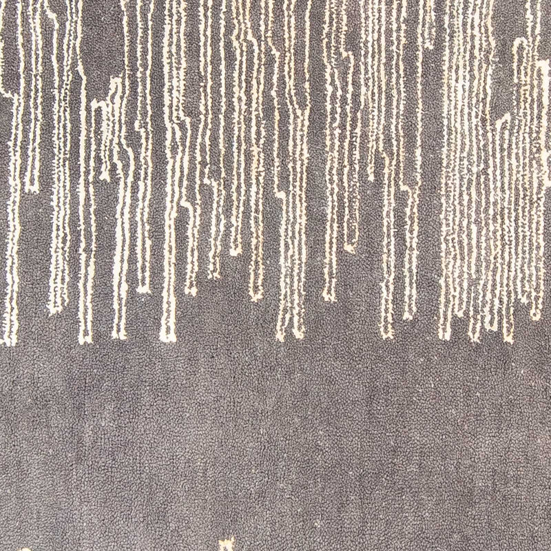 Designer tæppe - 244 x 151 cm - grå