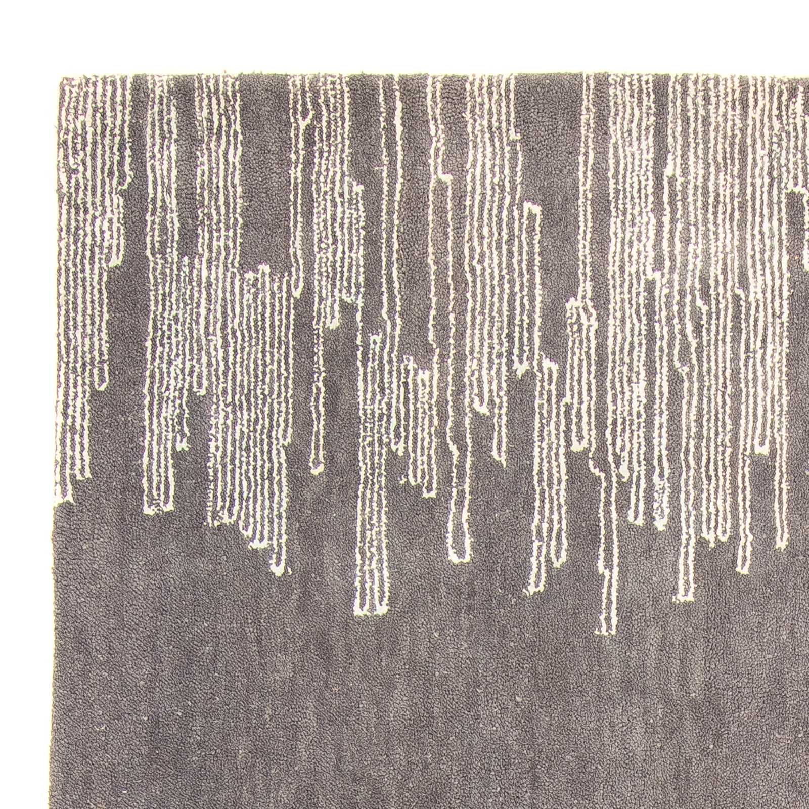 Designer tæppe - 244 x 151 cm - grå