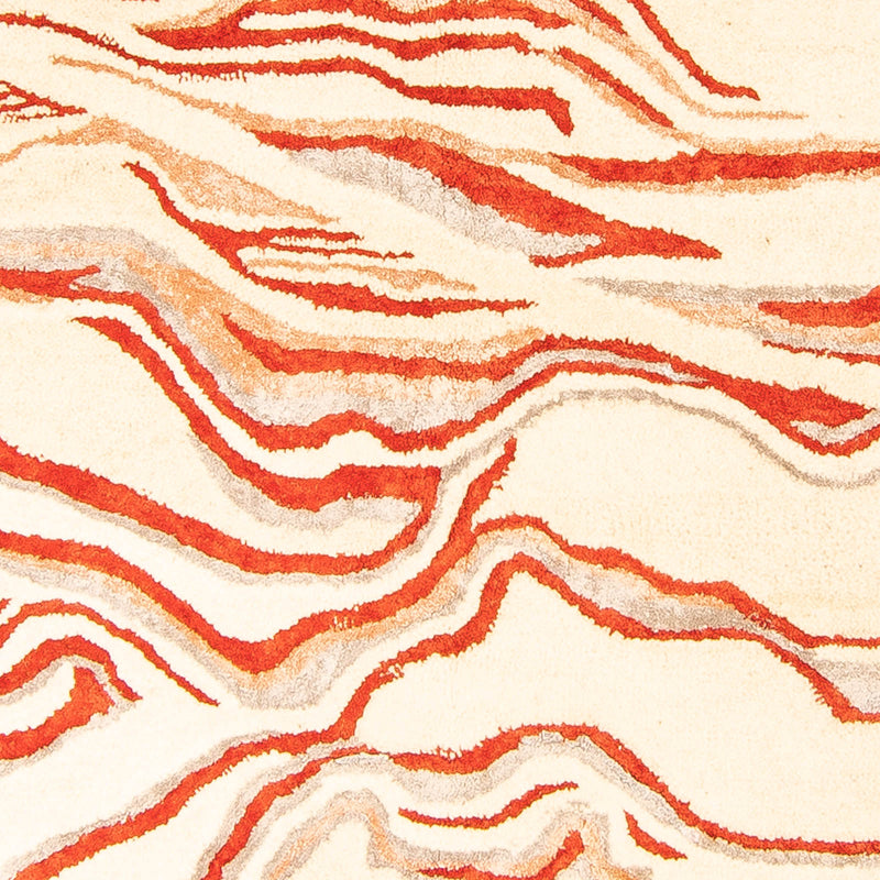 Designer tæppe - 244 x 151 cm - beige