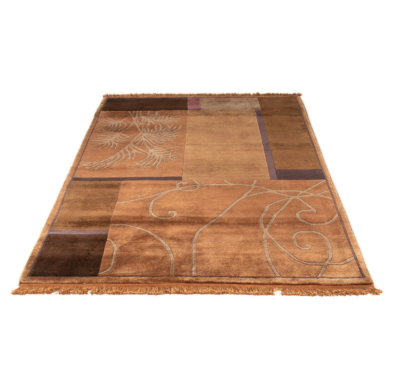 Nepal Tæppe - 207 x 142 cm - brun