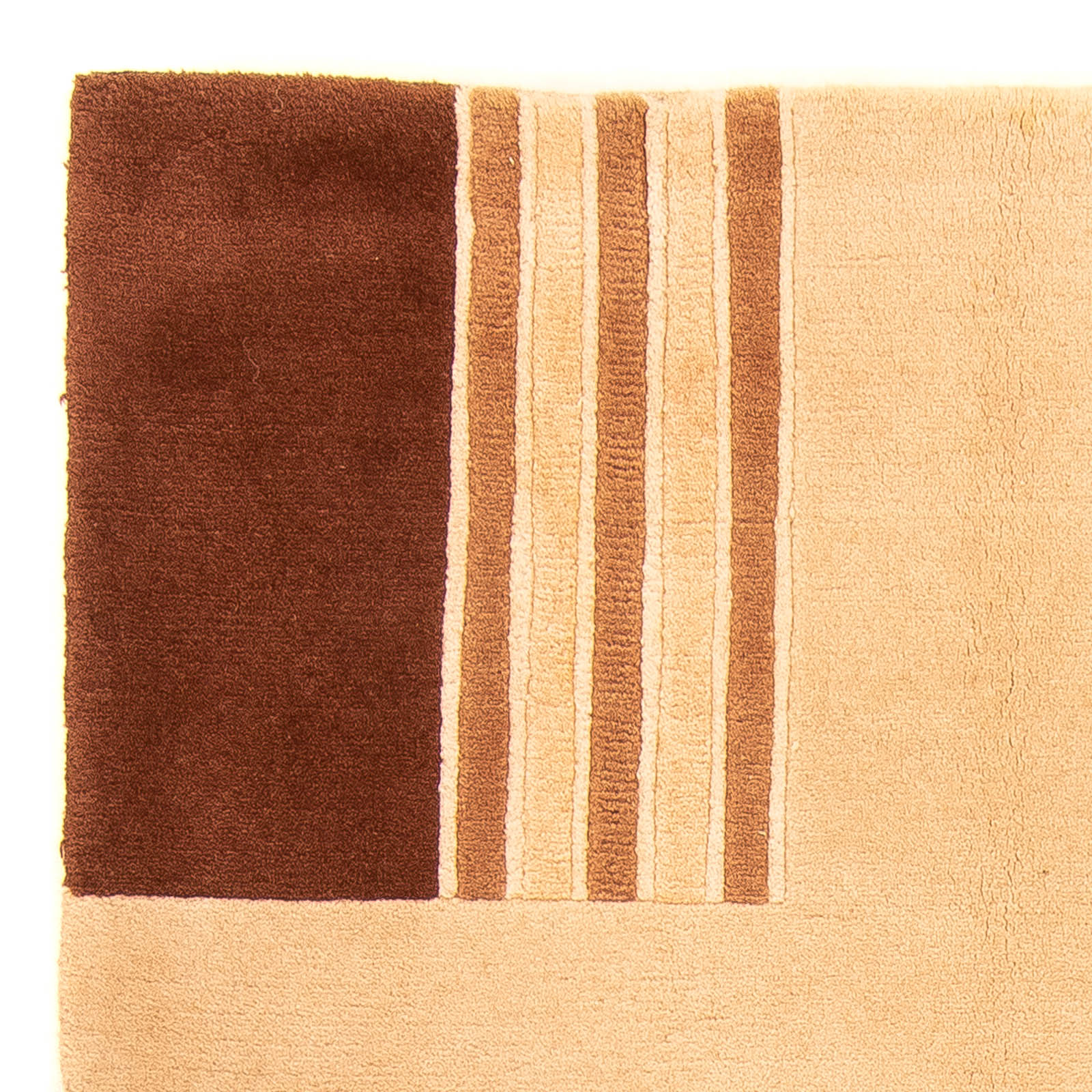 Nepal Tæppe - 200 x 140 cm - beige