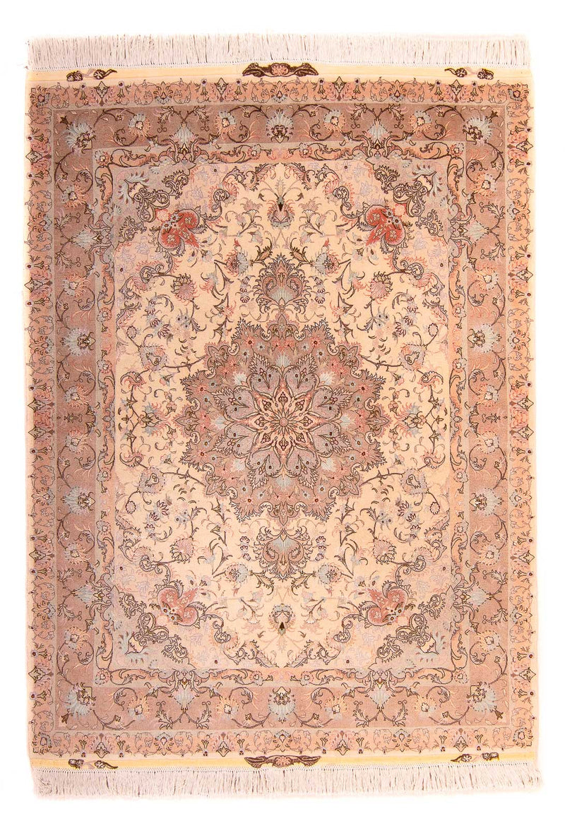 Persisk tæppe - Tabriz - Premium - 200 x 152 cm - beige
