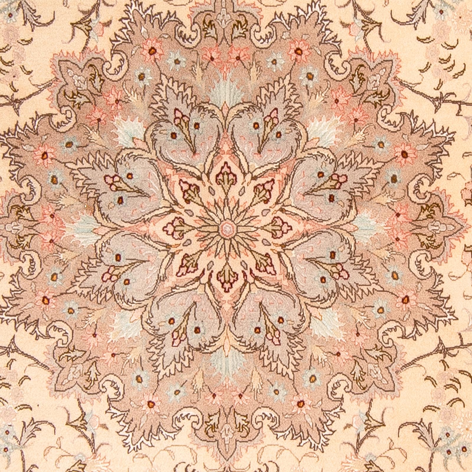 Persisk tæppe - Tabriz - Premium - 200 x 152 cm - beige