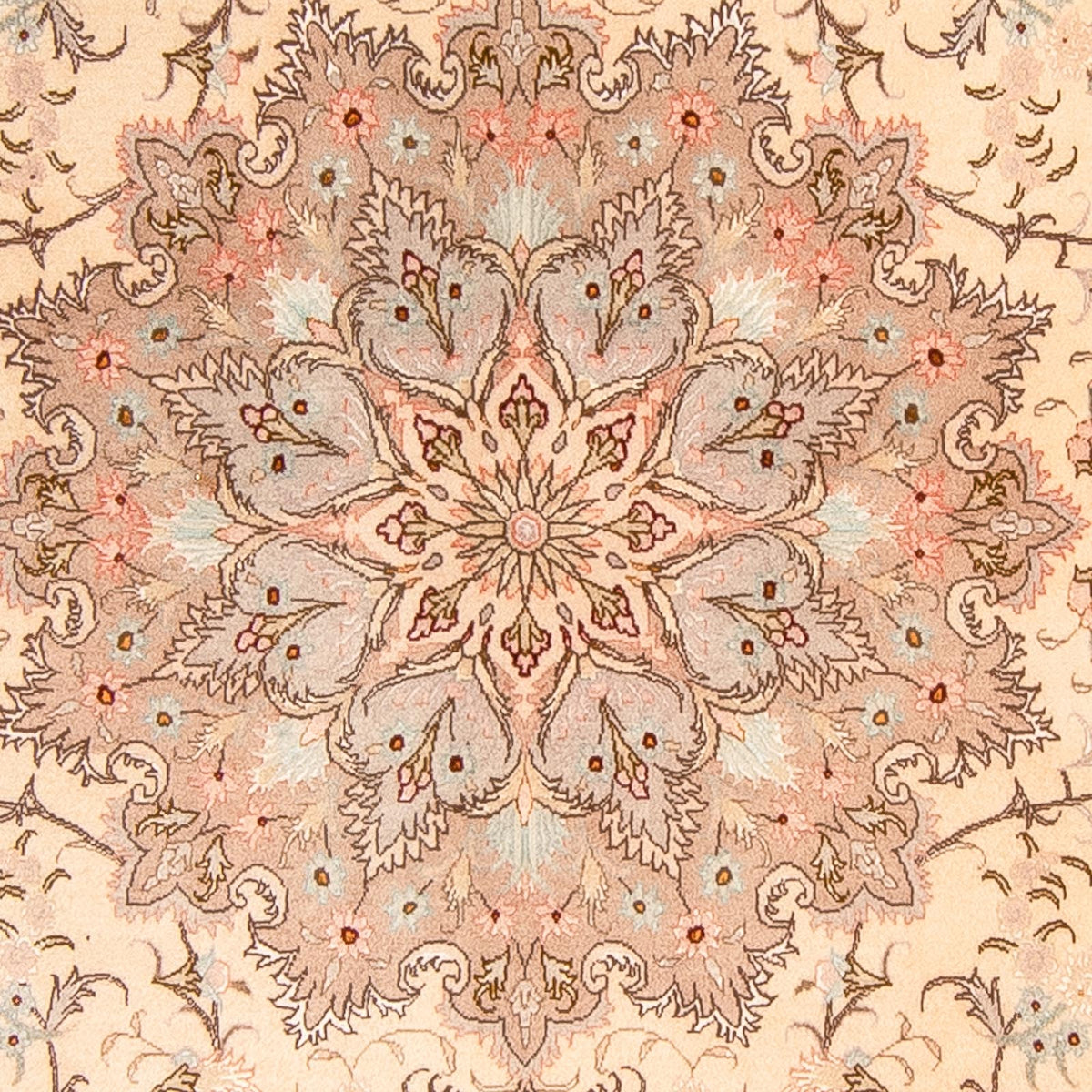 Persisk tæppe - Tabriz - Premium - 200 x 152 cm - beige