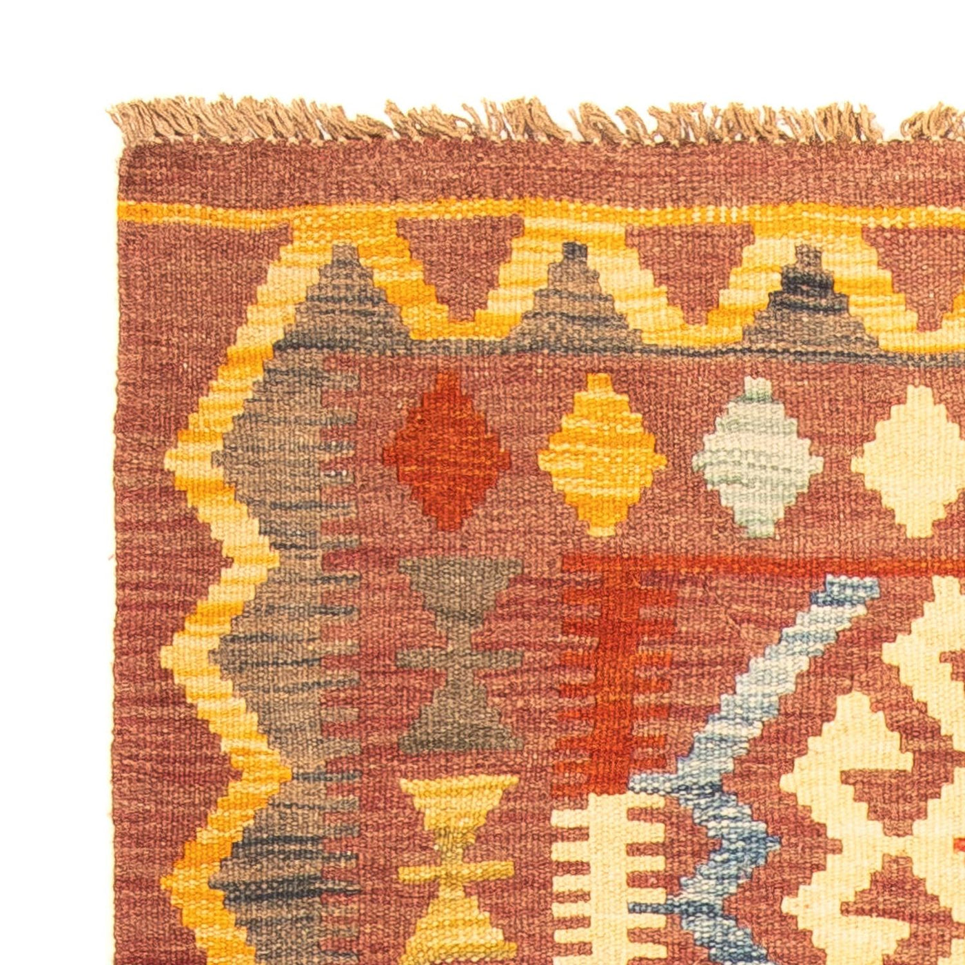 Kilim Maimana Tæppe 125x86cm - Uldtæppe
