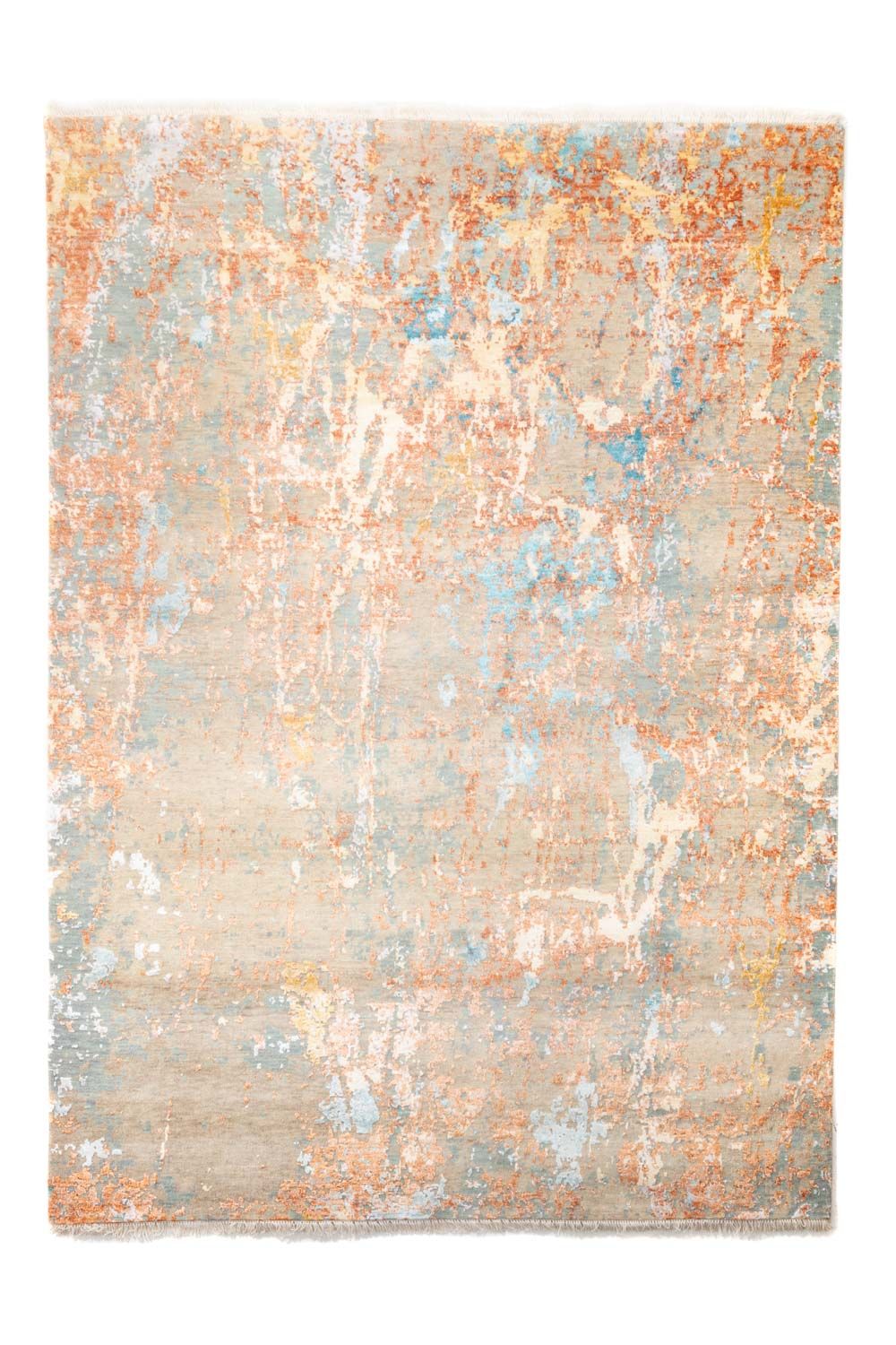 Designer tæppe - 246 x 157 cm - flerfarvet