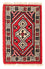 Orientalsk tæppe - 60 x 40 cm - mørkerød