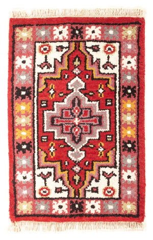 Orientalsk tæppe - 60 x 40 cm - rød