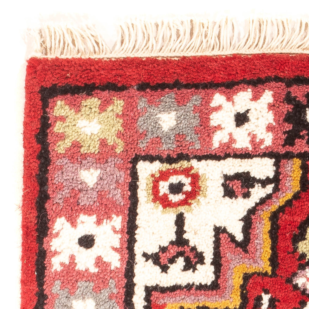 Orientalsk tæppe - 60 x 40 cm - rød