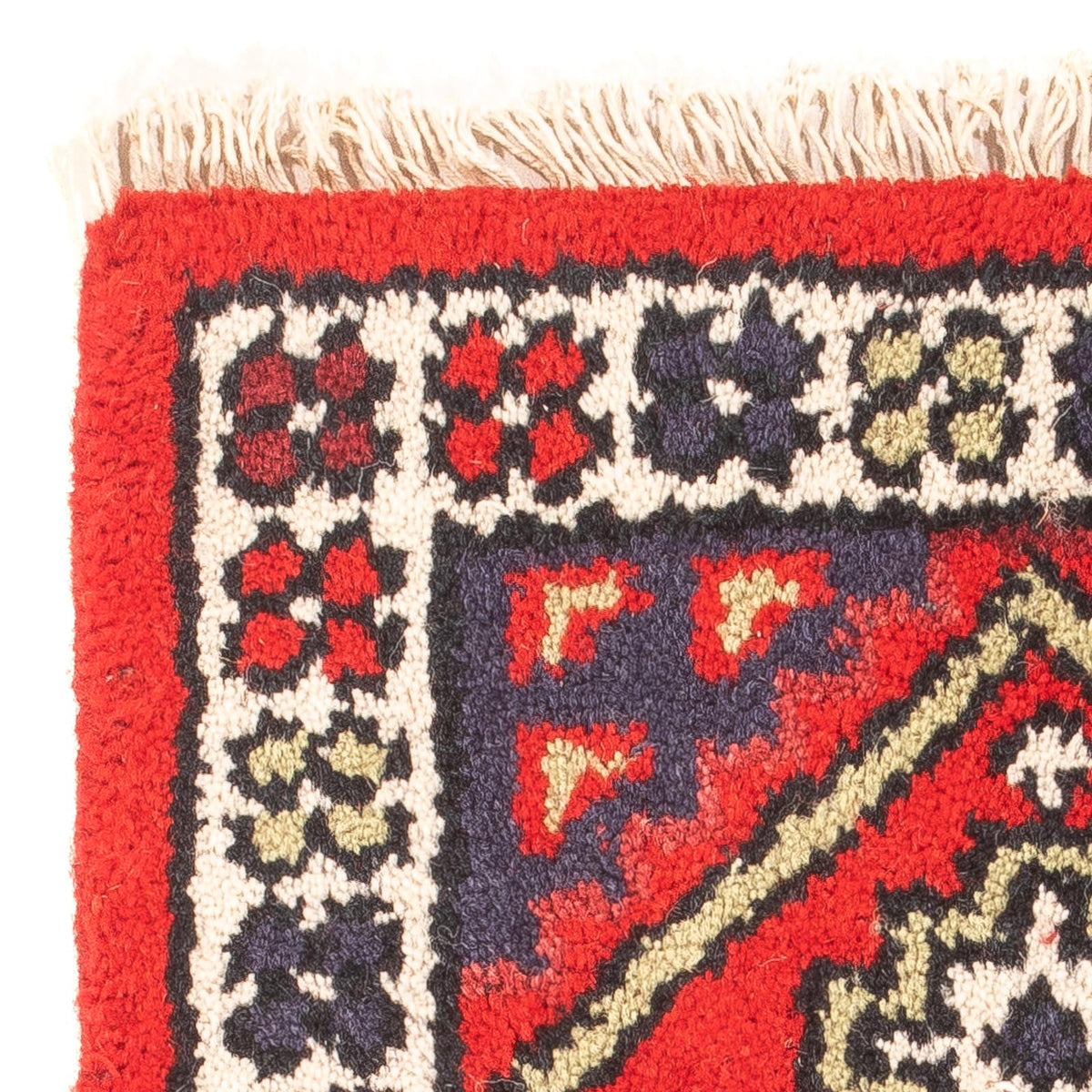 Orientalsk tæppe - 60 x 40 cm - rød