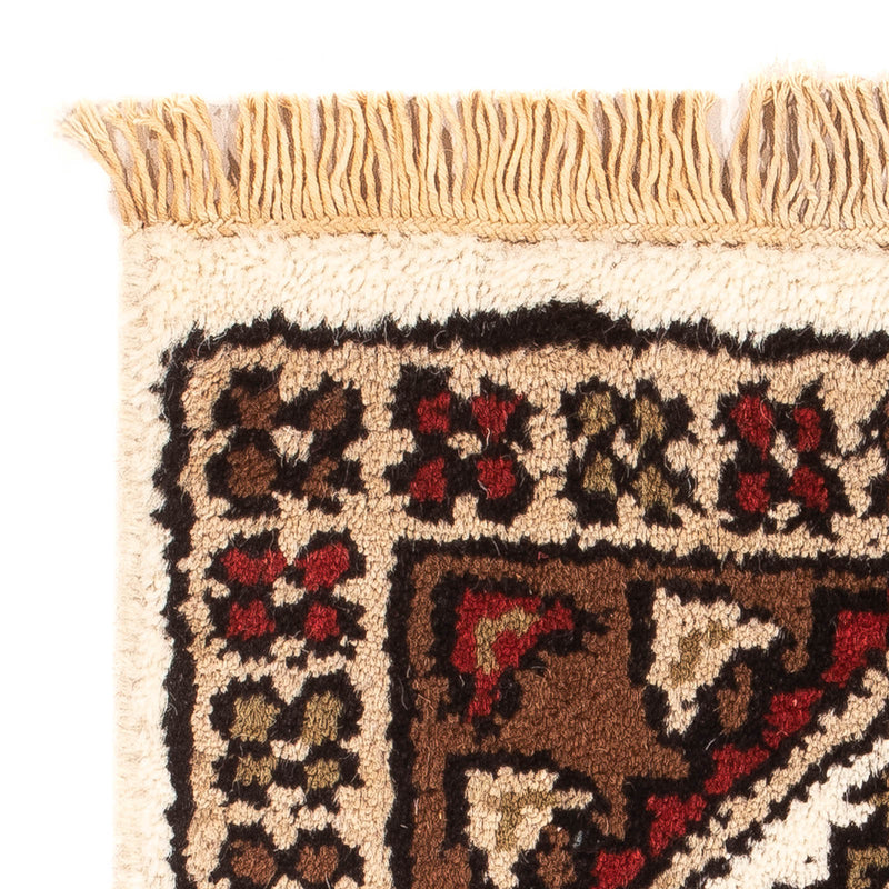 Orientalsk tæppe - 60 x 40 cm - beige